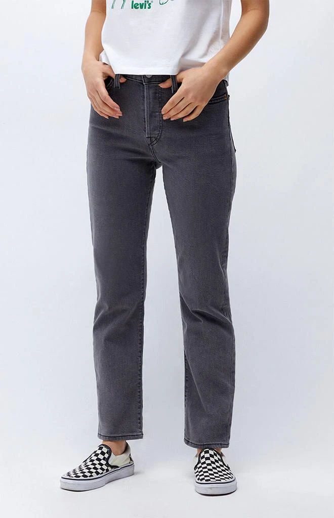 商品Levi's|Cosmic Comet Wedgie Straight Leg Jeans,价格¥433,第1张图片