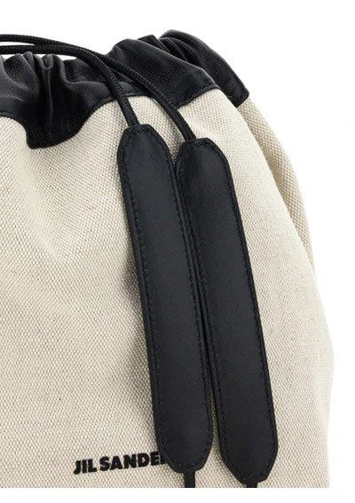 商品Jil Sander|Jil Sander Dumpling Drawstring Bucket Bag,价格¥2999,第5张图片详细描述