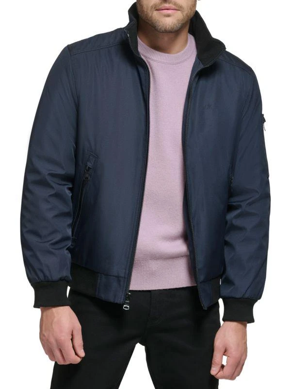商品Calvin Klein|Midweight Stand Collar Jacket,价格¥400,第1张图片