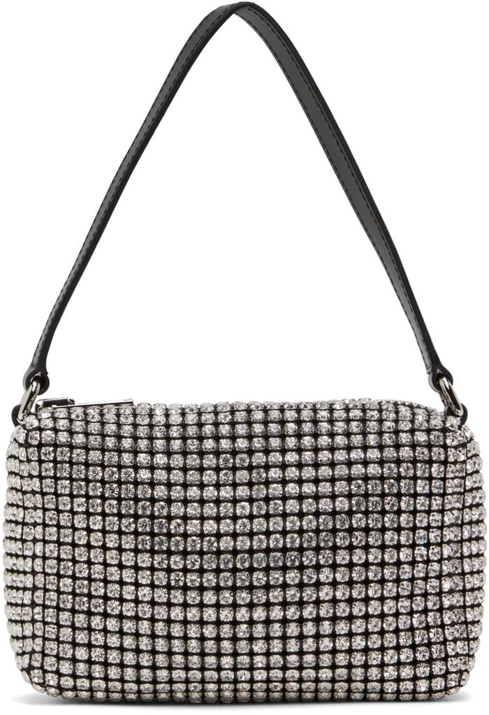 商品Alexander Wang|Black & Silver Heiress Bag,价格¥5119,第1张图片