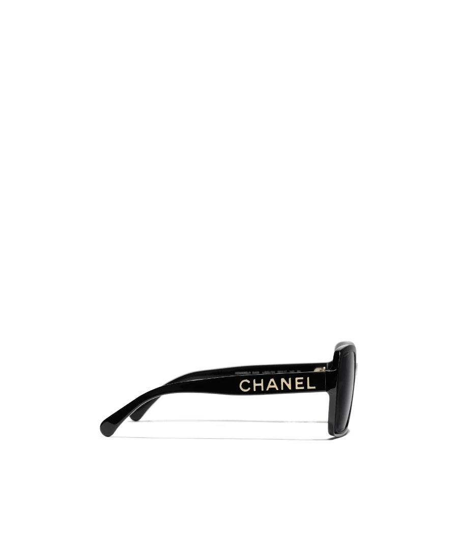 商品【商品预售7天】 Chanel|Chanel 女士太阳镜 5408C622S4 黑色,价格¥2757,第4张图片详细描述