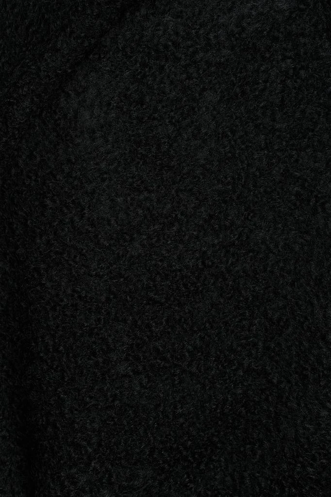 商品Ganni|Double-breasted belted wool-blend bouclé coat,价格¥1270,第4张图片详细描述