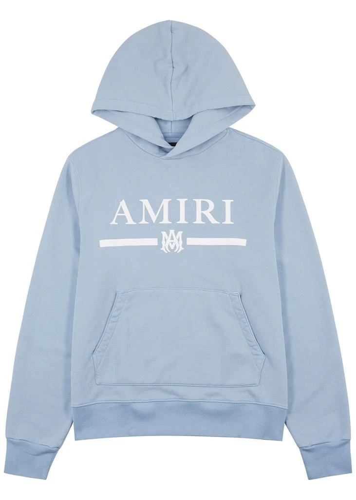 商品AMIRI|MA Bar blue logo hooded cotton sweatshirt,价格¥4266,第1张图片