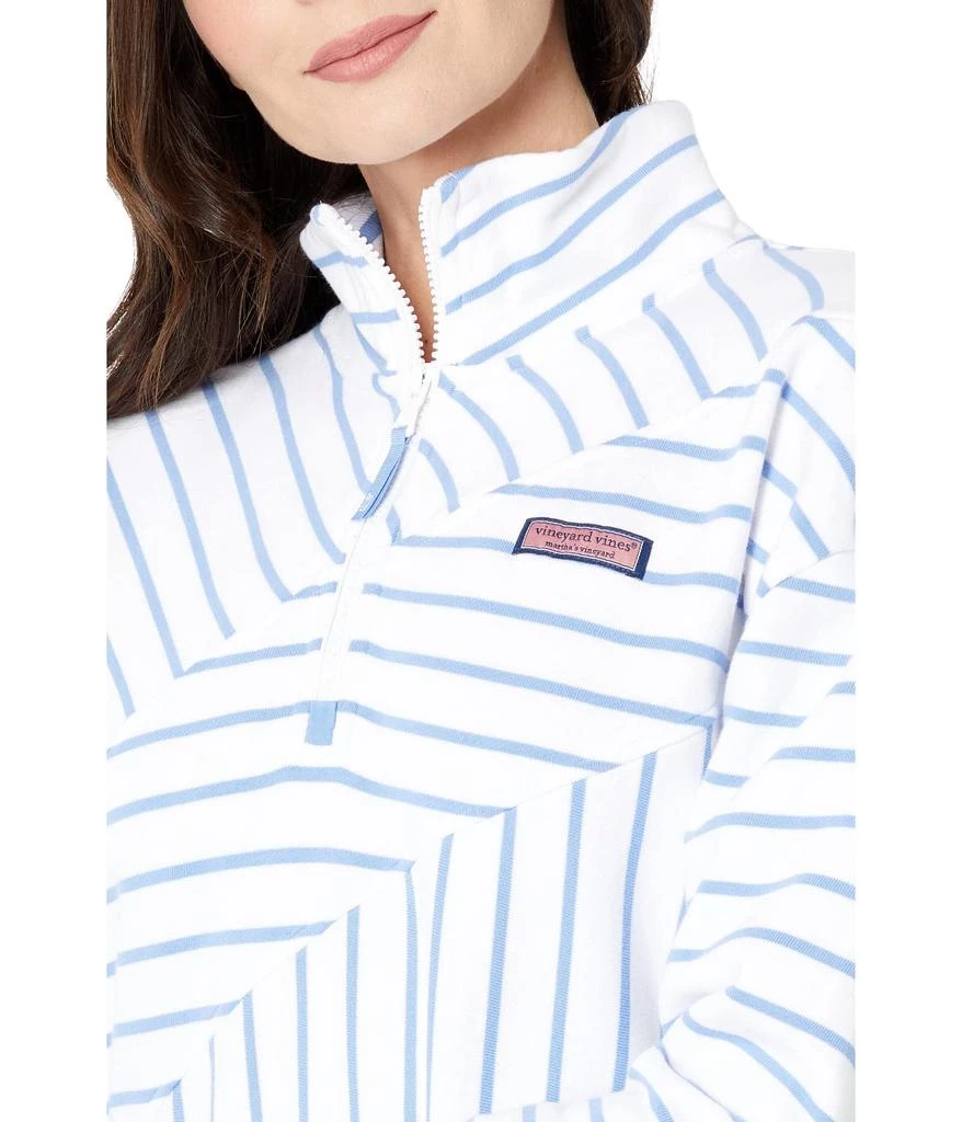 商品Vineyard Vines|Stripe Block 1/2 Zip,价格¥527,第3张图片详细描述