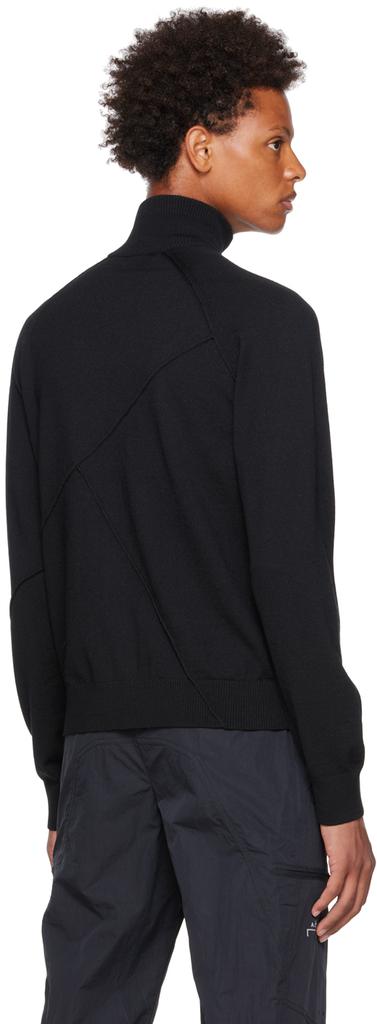 Black Turtleneck Sweater商品第3张图片规格展示