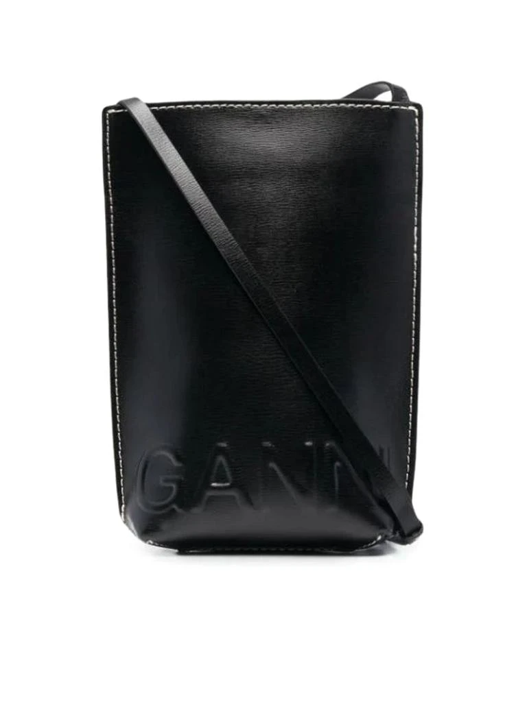 商品Ganni|RECYCLED LEATHER CROSSBODY MINI BAG,价格¥1214,第1张图片