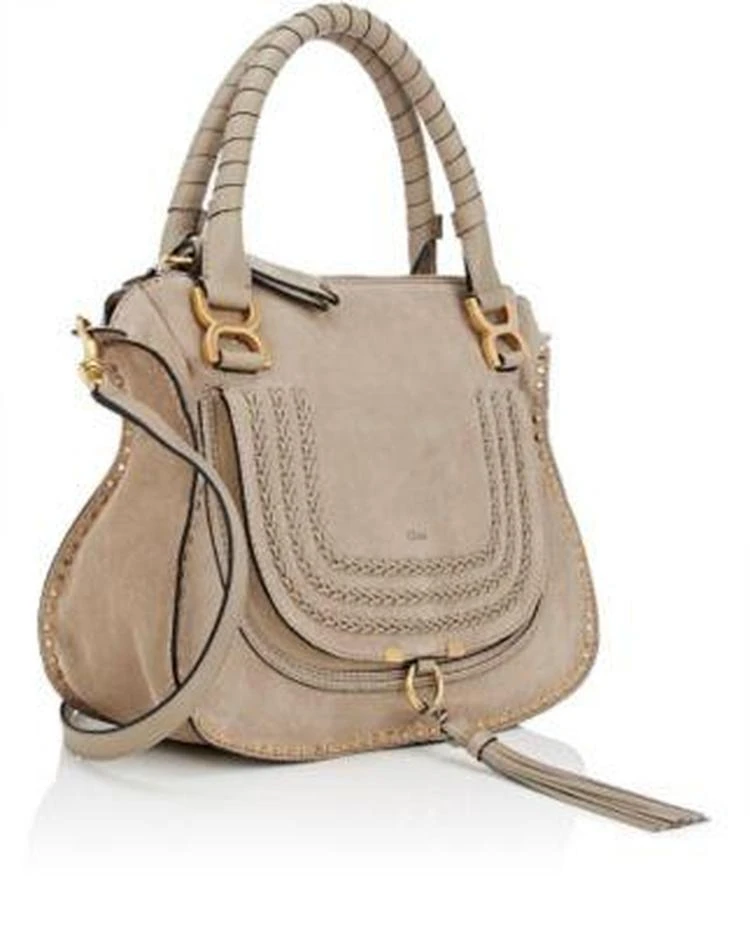 商品Chloé|Marcie Medium Satchel,价格¥17351,第3张图片详细描述