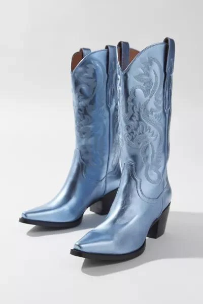 商品Jeffrey Campbell|Jeffrey Campbell Dagget Cowboy Heeled Boot,价格¥1246,第4张图片详细描述
