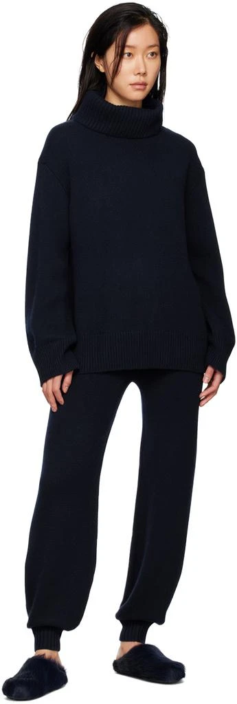 商品Lisa Yang|Navy Holly Turtleneck,价格¥2758,第4张图片详细描述