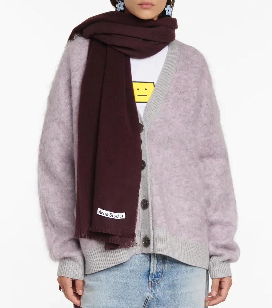 商品Acne Studios|Woven wool scarf,价格¥1677,第3张图片详细描述