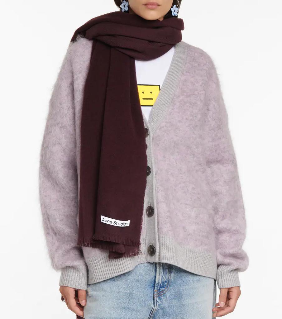 商品Acne Studios|Woven wool scarf,价格¥1513,第5张图片详细描述