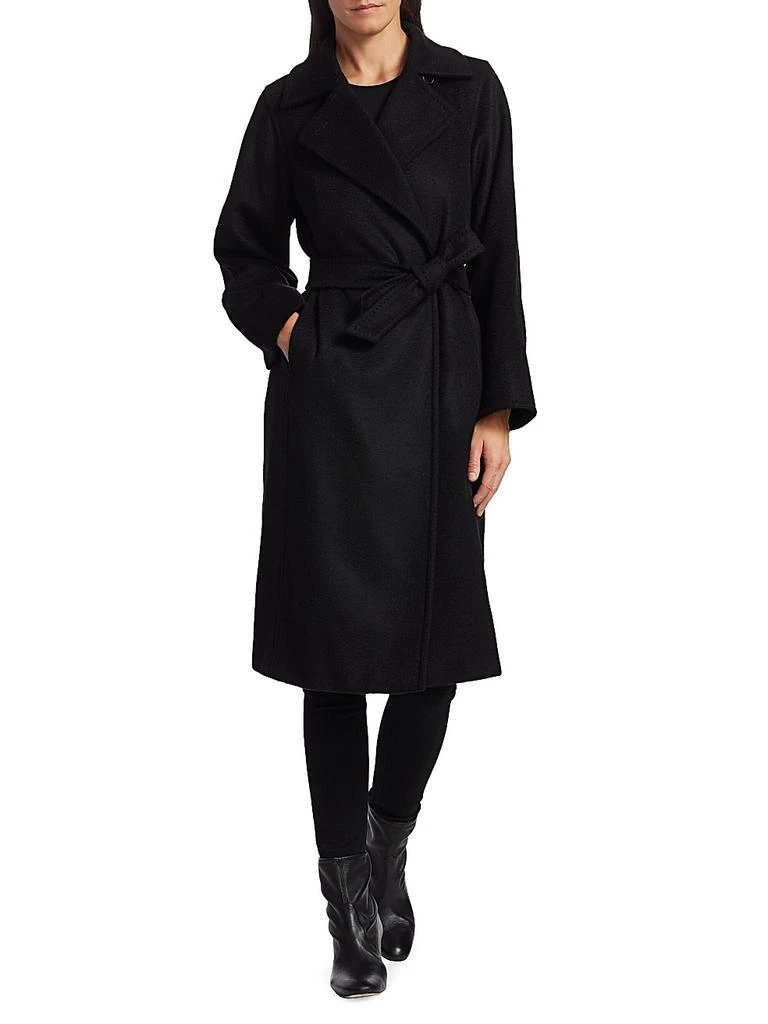 商品Max Mara|Manuela Icon Camel Hair Wool Wrap Coat,价格¥28372,第2张图片详细描述