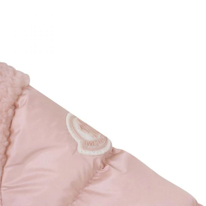 商品Moncler|Pink Arabette Baby Jacket,价格¥2651,第2张图片详细描述