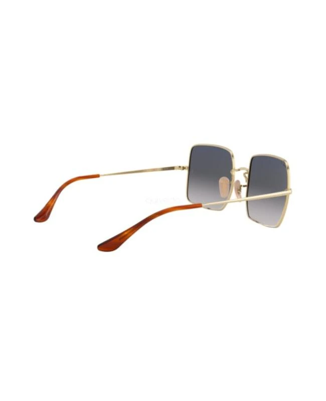 商品Ray-Ban|Ray-Ban Gold Metal Square Blue Grey Unisex Sunglasses RB1971 914778 54,价格¥783,第5张图片详细描述