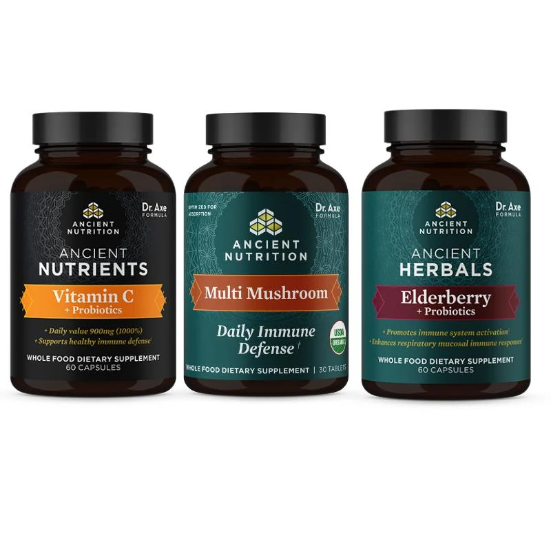 商品Ancient Nutrition|Immune Support Bundle,价格¥545,第1张图片