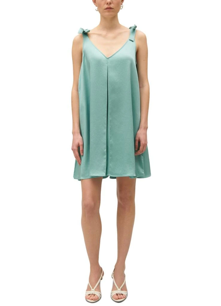 商品Claudie Pierlot|缎面迷你连衣�裙,价格¥1585,第5张图片详细描述