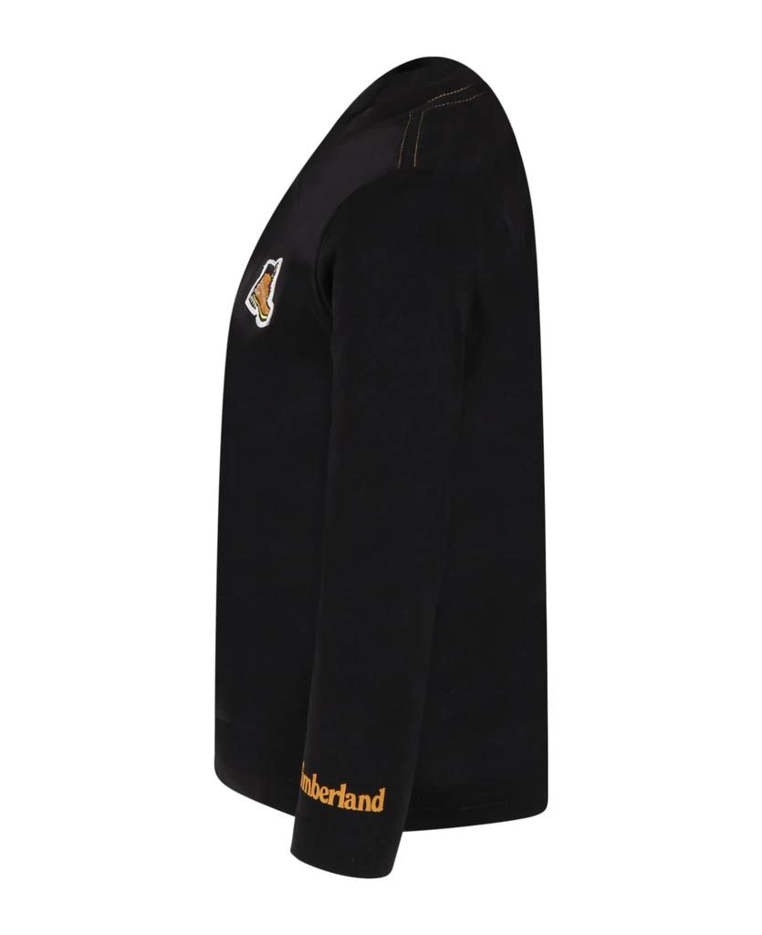 商品Timberland|Black T-shirt For Boy With Shoe,价格¥565,第2张图片详细描述