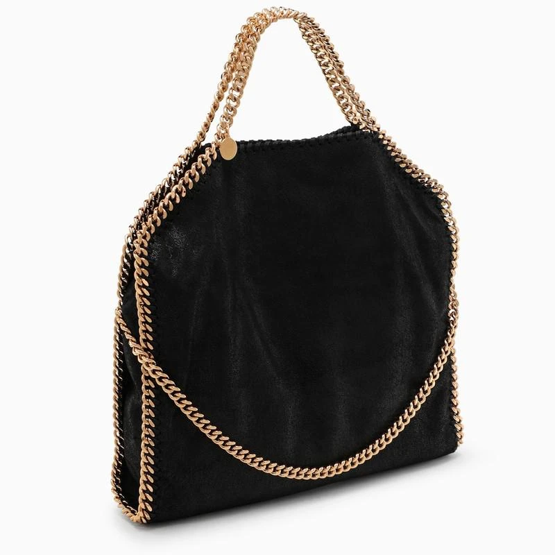 商品Stella McCartney|Black/gold Falabella Fold Over bag,价格¥8209,第3张图片详细描述