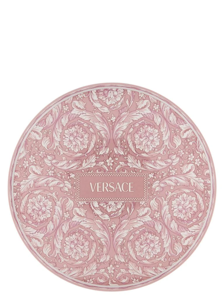 商品Versace Home|Barocco Rose Plates Pink,价格¥1770,第1张图片