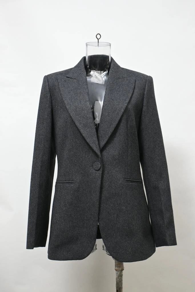 Sandro x Clara Luciani Brushed Blazer In Grey Wool 商品