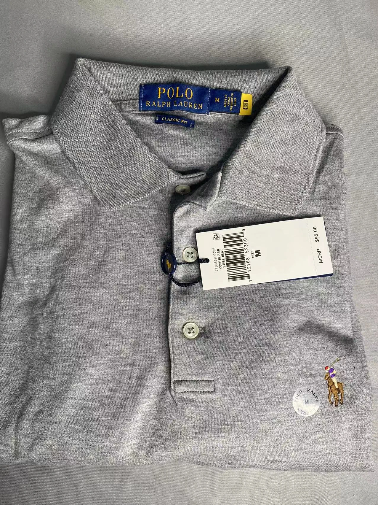 Men's Classic-Fit Soft Cotton Polo Shirt 商品