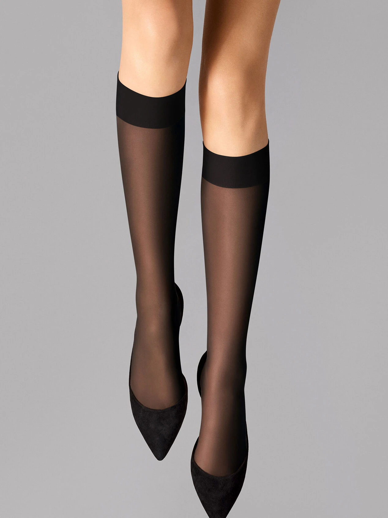 商品Wolford|WOLFORD 31241/4365 KNEE-HIGHS,价格¥105,第1张图片