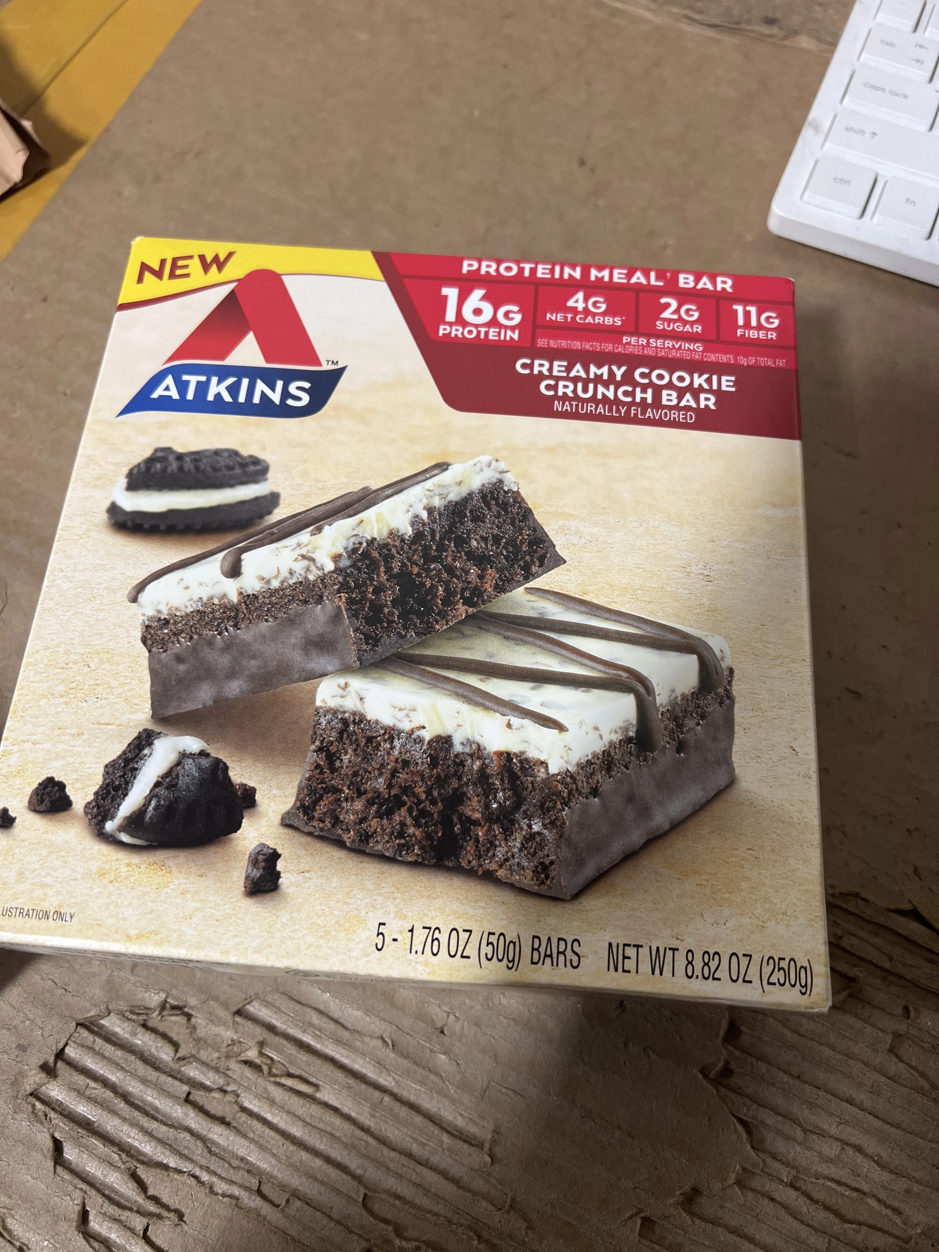 商品BEYOND|Atkins Advantage- Meal Bars Cookies 'n' Creme,价格¥39,第1张图片