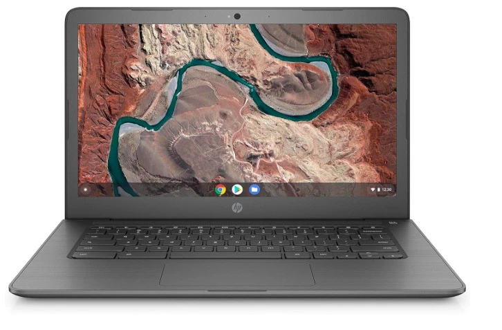 商品BEYOND|HP Chromebook 14 英寸笔记本电脑AMD双核A4-9120C处理器,4 GB SDRAM,32 GB eMMC存储,Chrome OS(灰色),价格¥1202,第1张图片