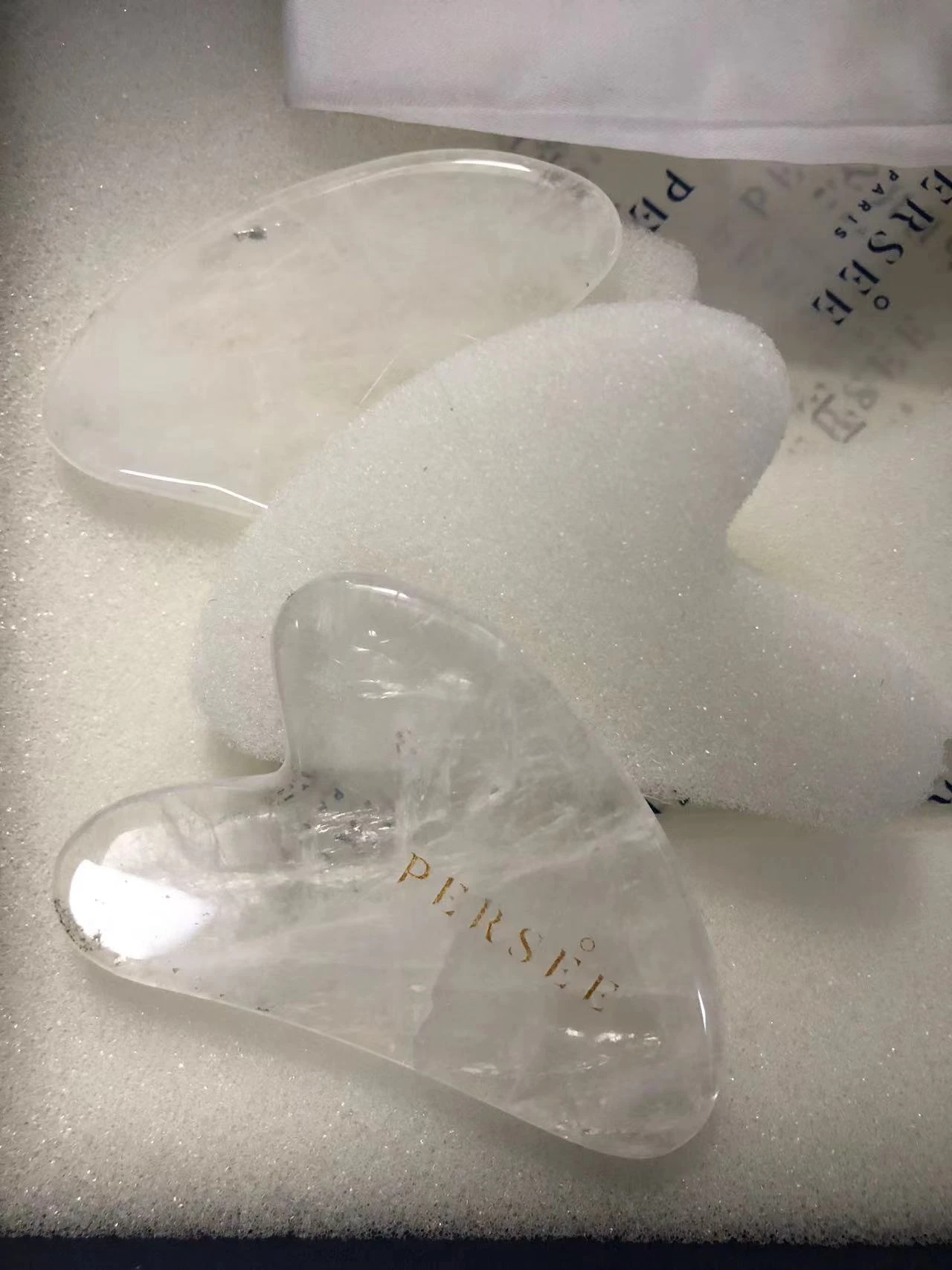 【裂痕】玫瑰石英 Gua sha 商品