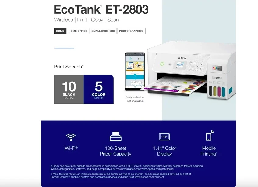 epson ecotank et-2803 商品