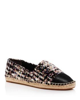 (仅售单只脚鞋--仅右脚鞋)Women's Bouclé Espadrille Flats（不是原盒）商品第1张图片规格展示