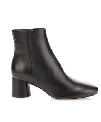 商品Vince|Vince - Tillie Leather Booties,价格¥1294,第1张图片