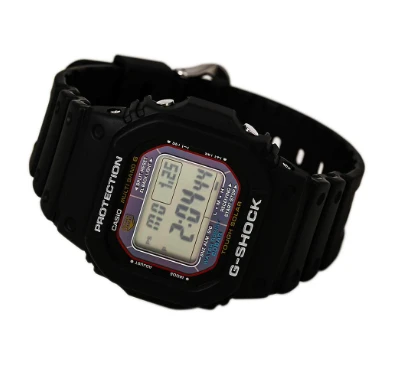 Casio GWM5610-1 Men's G-Shock Black Resin Multi-Band Atomic Digital Alarm Watch 商品