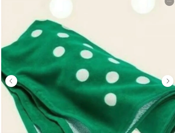 KATE SPADE DOT STAMP GREEN MULTI BEACH TOWEL 商品