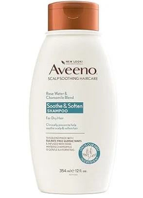 商品Aveeno|SOOTHING HAIRCARE Shampoo Rose Water And Chamomile Blend (2342M),价格¥60,第1张图片