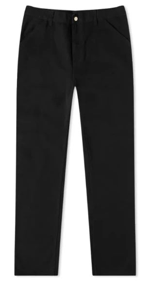商品[国内直发] Carhartt WIP|Single Knee Pants Black,价格¥535,第1张图片