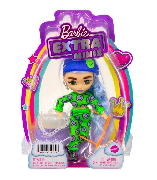 商品Art Squad| Barbie Extra Minis Doll #3,价格¥30,第1张图片