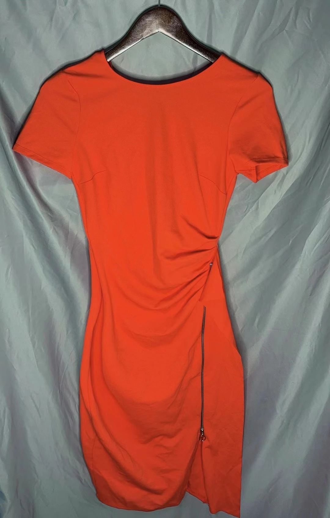 商品[国内直发] ASOS|ASOS橘红色连衣裙【尺码：US2】,价格¥123,第1张图片