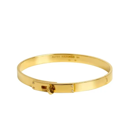 Adornia Water Resistant Lock Bangle gold 商品