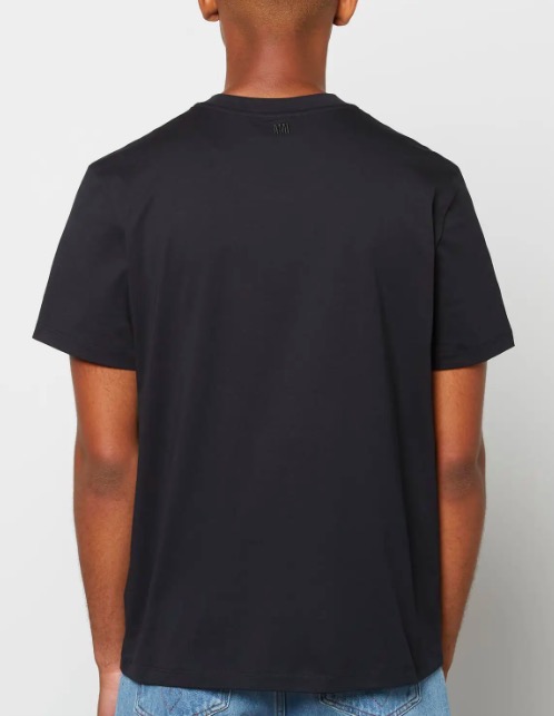 AMI Men's De Coeur T-Shirt - Black（包装破损）商品第2张图片规格展示