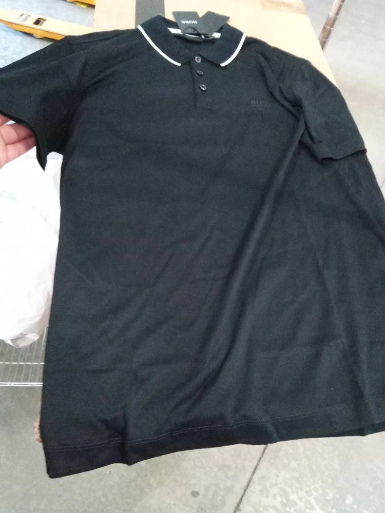 商品Hugo Boss|Hugo Boss 黑色男士POLO衫,价格¥481,第1张图片