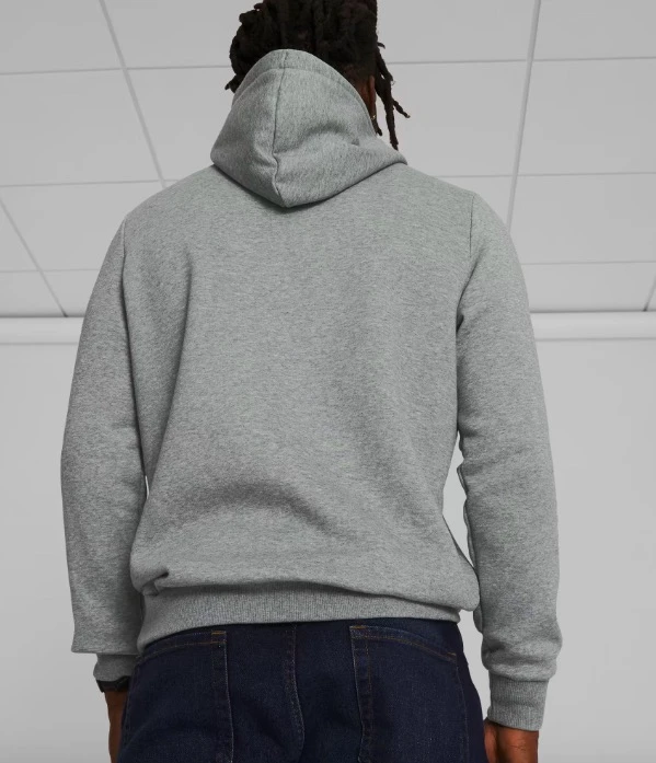 【实际尺码M ，颜色： Gray】Men's Essentials Big Logo Hoodie 商品