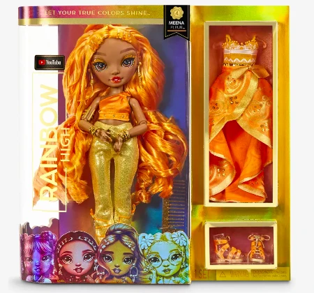 商品Rainbow|RAINBOW HIGH Meena Fleur fashion doll 30.5cm,价格¥106,第1张图片