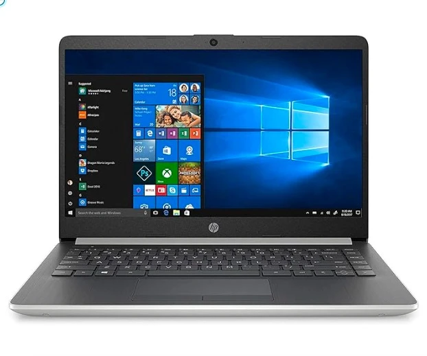 商品BEYOND|HP 14 (14-dk0002dx) Laptop, 14 HD Display, AMD A9-9425 , 4GB RAM, 128GB NVMe SSD, HDMI, Card Reader, Windows 10 Home S,价格¥820,第1张图片
