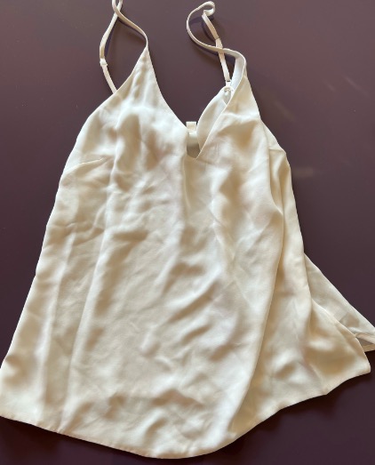 Kobi Halperin Womens Silk Blend V-Neck Blouse（Brand：L'Agence，实际尺码M）商品第1张图片规格展示