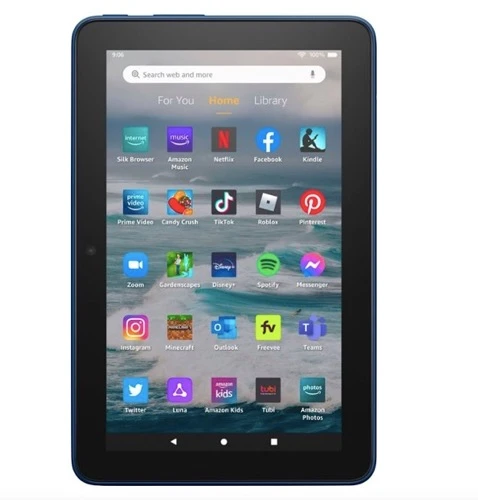商品Amazon|Amazon - Fire 7 (2022) 7” tablet with Wi-Fi 16 GB - Denim navy,价格¥177,第1张图片