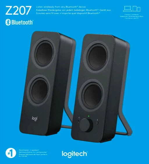 logitech Z207 Bluetooth Computer Speakers User Guide 商品