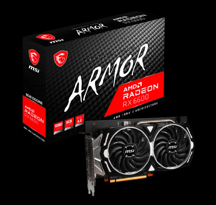 商品BEYOND|Radeon™ RX 6600 ARMOR 8G,价格¥2785,第1张图片