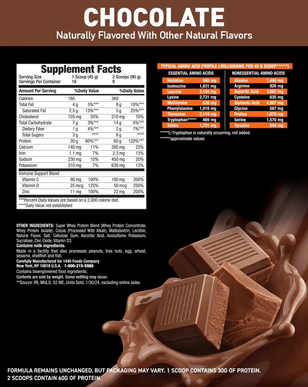 Body Fortress- Super Advanced Whey Protein Powder Chocolate 商品