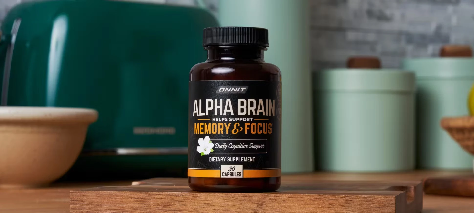 ONNIT  -  ALPHA BRAIN-MEMORY&FOCUS (30ct) 商品